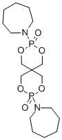 Phosphonic acid, (hexahydro-1H-azepin-1-yl)-, cyclic diester with pent aerythritol Structural