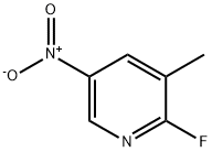 2-FLUORO-5-NITRO-3-PICOLINE Structural