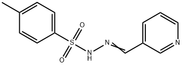 p-Toluenesulfonic acid N'-(3-pyridinylmethylene) hydrazide Structural