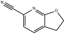 Furo[2,3-b]pyridine-6-carbonitrile, 2,3-dihydro- (9CI) Structural
