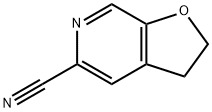 Furo[2,3-c]pyridine-5-carbonitrile, 2,3-dihydro- (9CI) Structural