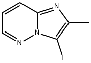 Imidazo[1,2-b]pyridazine, 3-iodo-2-methyl- Structural