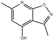Isoxazolo[5,4-b]pyridin-4-ol, 3,6-dimethyl- (8CI) Structural