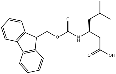 FMOC-L-BETA-HOMOLEUCINE Structural