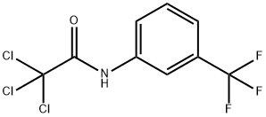 2,2,2-TRICHLORO-3'-TRIFLUOROMETHYLACETANILIDE Structural