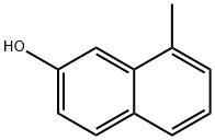 8-METHYL-2-NAPHTHOL Structural