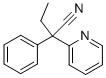 2-PHENYL-2-PYRIDIN-2-YL-BUTYRONITRILE Structural