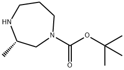 (S)-1-BOC-2-METHYL-[1,4]DIAZEPANE Structural