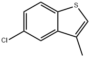 5-CHLORO-3-METHYLBENZO[B]THIOPHENE Structural