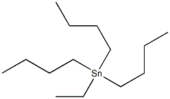 ETHYLTRIBUTYLTIN Structural