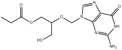 Ganciclovir Monoproprionate Structural