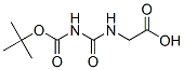 Glycine, N-[[[(1,1-dimethylethoxy)carbonyl]amino]carbonyl]- (9CI) Structural