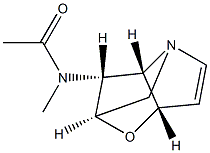 Acetamide, N-methyl-N-(2,3,3a,6a-tetrahydro-2,4-methano-4H-furo(3,2-b) pyrrol-3-yl)-, (2R-(2-alpha,3-alpha,3a-beta,4-beta,6a-beta))-