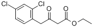 4-(2,4-DICHLORO-PHENYL)-3-OXO-BUTYRIC ACID ETHYL ESTER Structural