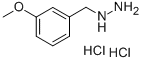 3-METHOXYBENZYLHYDRAZINE DIHYDROCHLORIDE Structural