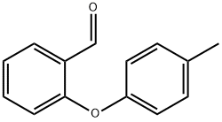 2-(4-METHYLPHENOXY)BENZENECARBALDEHYDE Structural