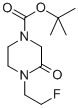 1-(2'-FLUORO)ETHYL-4-(TERT-BUTYLOXYCARBONYL)PIPERAZIN-2-ONE