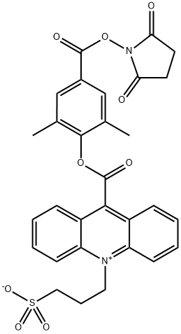 2',6'-DiMethylcarbonylphenyl-10-sulfopropylacridiniuM-9-carboxylate 4'-NHS Ester