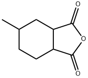 Hexahydro-4-methylphthalic anhydride Structural