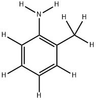 O-TOLUIDINE-D9 Structural