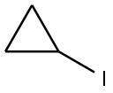 Cyclopropyl iodide Structural