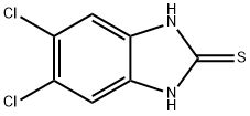 5,6-DICHLOROBENZIMIDAZOLE-2-THIOL Structural