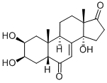 Rubrosterone Structural