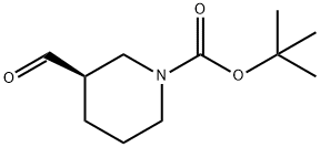 (R)-1-(TERT-BUTOXYCARBONYL)-3-PIPERIDINECARBOXALDEHYDE Structural