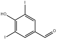 3,5-DIIODO-4-HYDROXYBENZALDEHYDE Structural