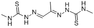 PYRUVALDEHYDE-BIS-N4-METHYL THIOSEMICARBAZONE Structural