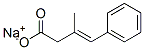 sodium 3-methyl-4-phenyl-3-butenoate Structural