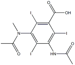 Metrizoic acid Structural