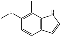 6-METHOXY-7-METHYLINDOLE Structural