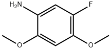 2,4-Dimethoxy-5-fluoroaniline Structural