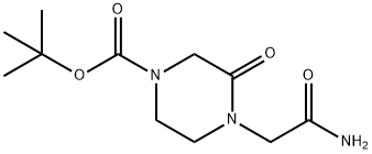 tert-butyl 4-(2-amino-2-oxoethyl)-3-oxopiperazine-1-carboxylate