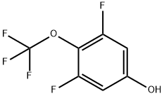 Phenol, 3,5-difluoro-4-(trifluoroMethoxy)- Structural