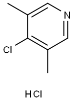 4-CHLORO-3,5-DIMETHYLPYRIDINE Structural