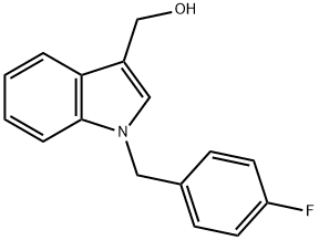 1-[(4-FLUOROPHENYL)METHYL]-1H-INDOLE-3-METHANOL