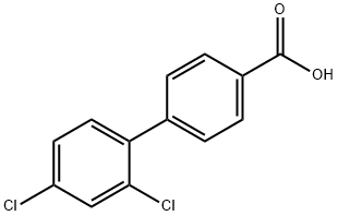 2',4'-DICHLORO-BIPHENYL-4-CARBOXYLIC ACID Structural