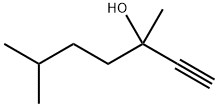 3,6-DIMETHYL-1-HEPTYN-3-OL Structural