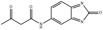 5-ACETOACETYLAMINOBENZOIMIDAZOLONE Structural