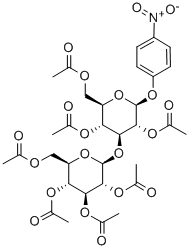 4-Nitrophenyl2,4,6-tri-O-acetyl-3-O-(2,3,4,6-tetra-O-acetyl-b-D-glucopyranosyl)-b-D-glucopyranoside