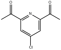 4-Chloro-2,6-diacetylpyridine Structural