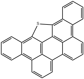 DIBENZO[2,3:10,11]PERYLENO[1,12-BCD]THIOPHENE Structural