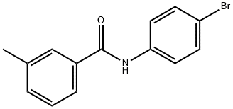 N-(4-bromophenyl)-3-methylbenzamide Structural