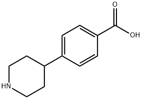 4-PIPERIDIN-4-YL-BENZOIC ACID Structural