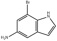 7-BROMO-1H-INDOL-5-AMINE
