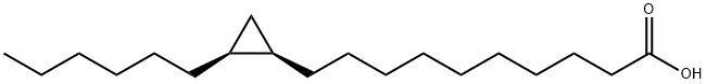 CIS-11,12-METHYLENEOCTADECANOIC ACID Structural