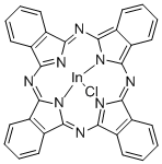 INDIUM(III) PHTHALOCYANINE CHLORIDE Structural