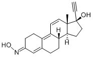 3-Oxidido 17-alpha-ethynyl 17-beta-hydroxy estra-4,9,11-triene [French ] Structural